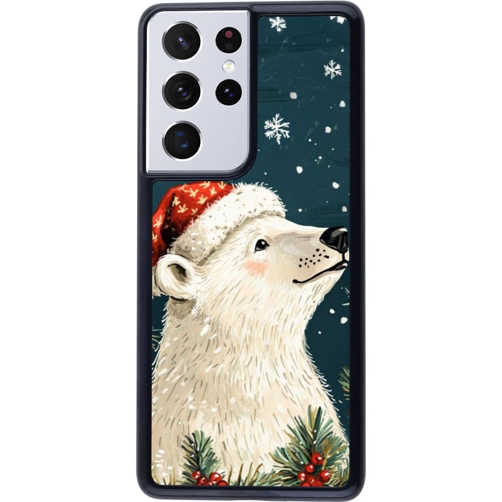 Coque Samsung Galaxy S21 Ultra 5G - Christmas 25 Bear