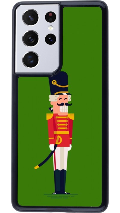 Coque Samsung Galaxy S21 Ultra 5G - Christmas 25 Nutcracker Green