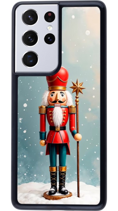 Coque Samsung Galaxy S21 Ultra 5G - Christmas 25 Nutcracker Snow