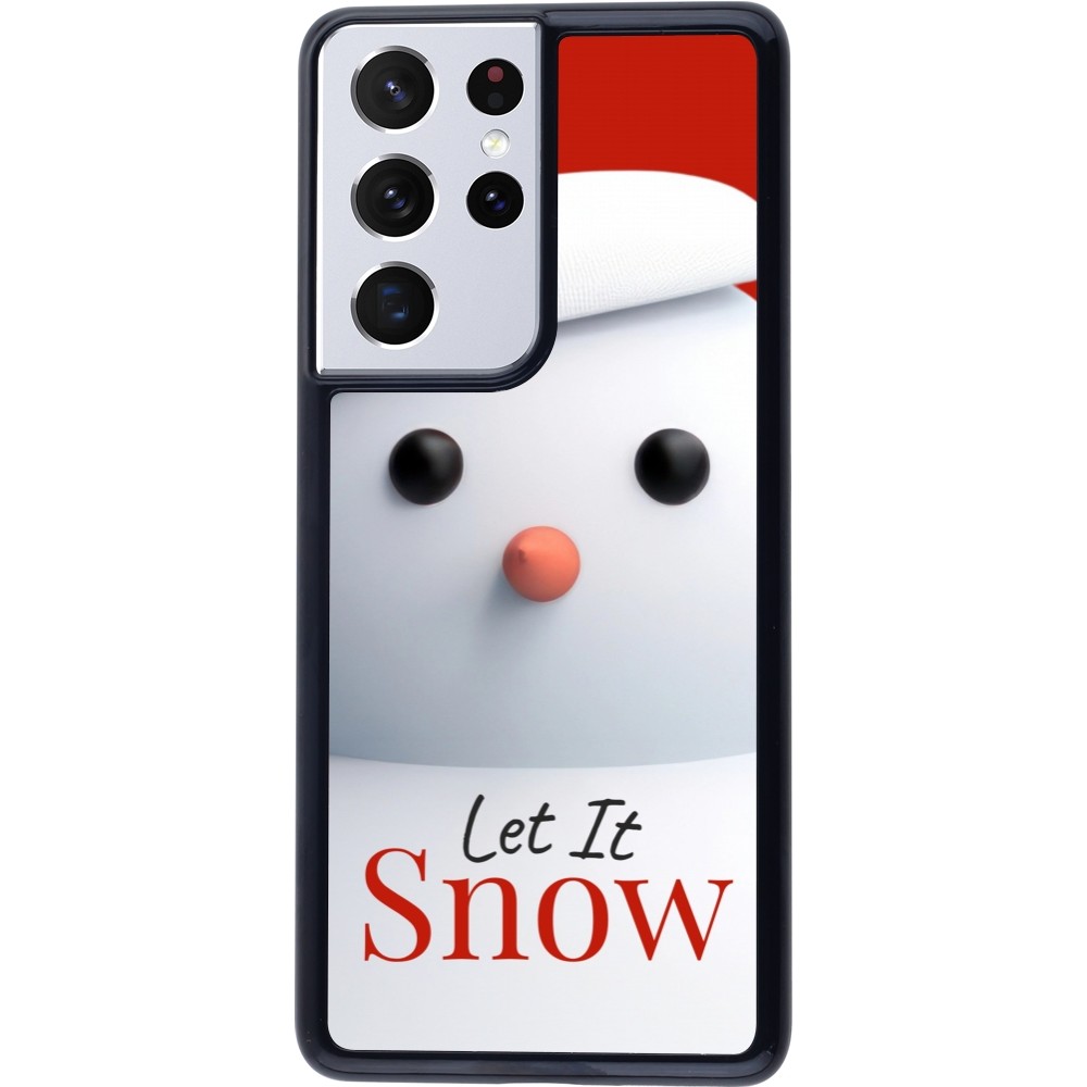 Coque Samsung Galaxy S21 Ultra 5G - Christmas 25 Xmas Snowman