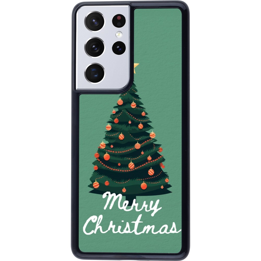 Coque Samsung Galaxy S21 Ultra 5G - Christmas 25 Xmas Tree