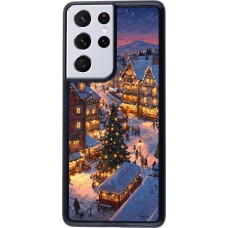 Coque Samsung Galaxy S21 Ultra 5G - Christmas 25 Xmas Village