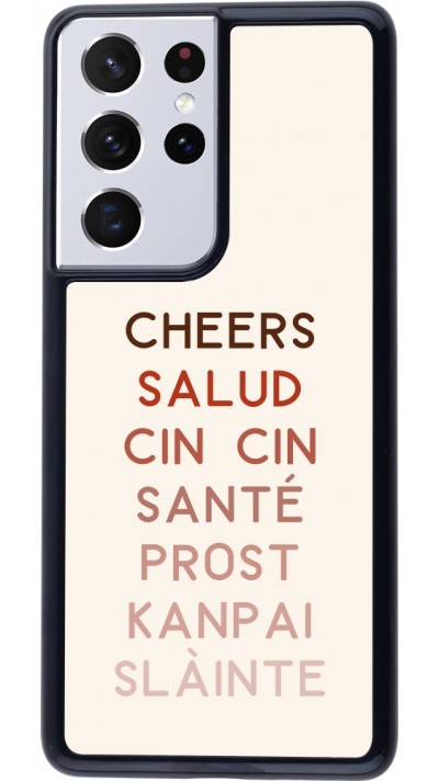 Coque Samsung Galaxy S21 Ultra 5G - Cocktail Cheers Salud