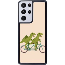 Coque Samsung Galaxy S21 Ultra 5G - Dinosaurs on bikes 2026