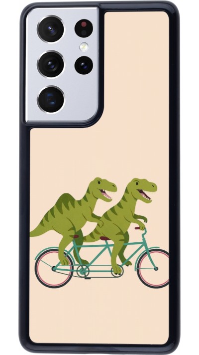 Coque Samsung Galaxy S21 Ultra 5G - Dinosaurs on bikes 2026