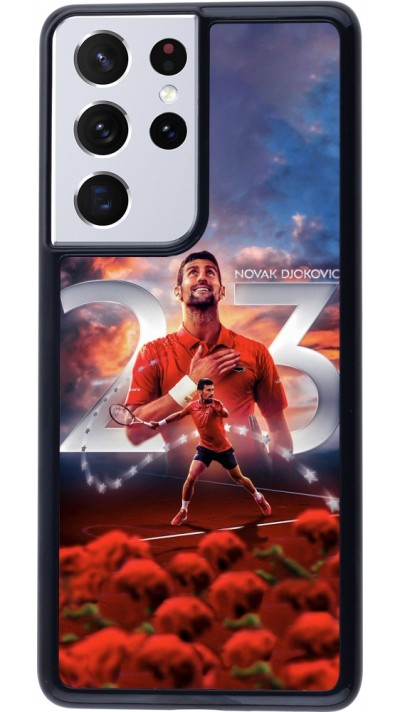 Coque Samsung Galaxy S21 Ultra 5G - Djokovic 23 Grand Slam