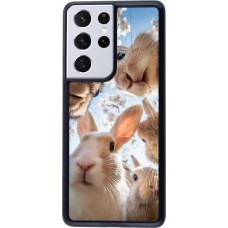 Samsung Galaxy S21 Ultra 5G Case Hülle - Easter 2026 Rabbits