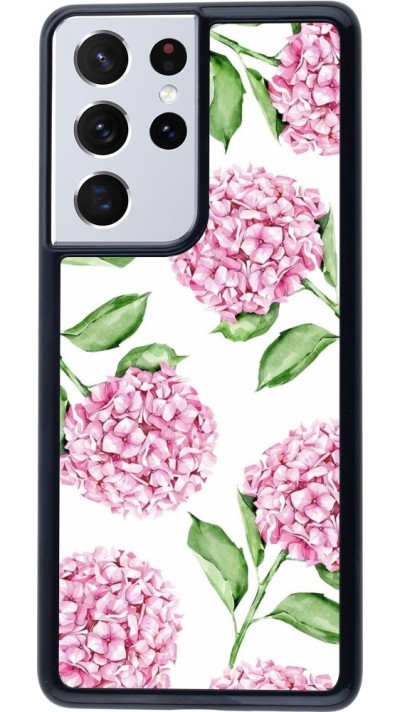 Coque Samsung Galaxy S21 Ultra 5G - Easter 2024 pink flowers