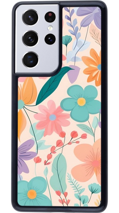 Coque Samsung Galaxy S21 Ultra 5G - Easter 2024 spring flowers