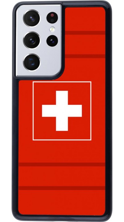 Hülle Samsung Galaxy S21 Ultra 5G - Euro 2020 Switzerland