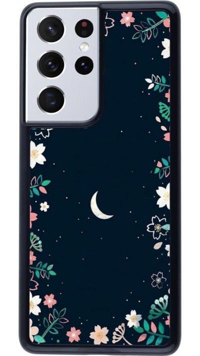 Coque Samsung Galaxy S21 Ultra 5G - Flowers space