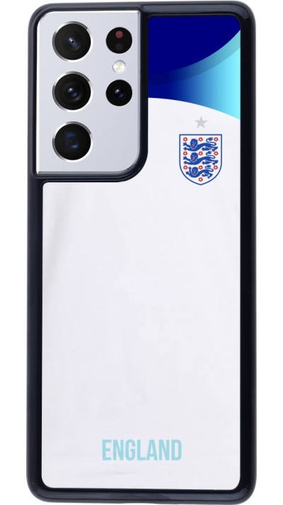 Coque Samsung Galaxy S21 Ultra 5G - Maillot de football Angleterre 2022 personnalisable