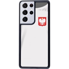 Samsung Galaxy S21 Ultra 5G Case Hülle - Polen 2022 personalisierbares Fussballtrikot