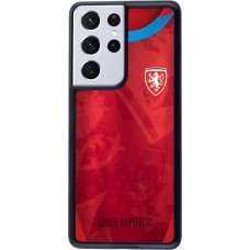 Samsung Galaxy S21 Ultra 5G Case Hülle - Tschechische Republik personalisierbares Fussballtrikot