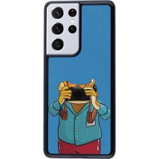 Samsung Galaxy S21 Ultra 5G Case Hülle - Frog with camera DTMF