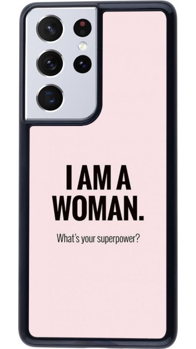 Coque Samsung Galaxy S21 Ultra 5G - I am a woman