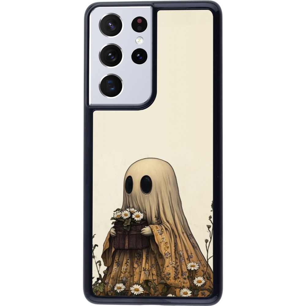 Samsung Galaxy S21 Ultra 5G Case Hülle - Halloween 2025 Ghost gardener