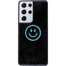 Coque Samsung Galaxy S21 Ultra 5G - Happy smiley irisé