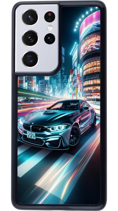 Coque Samsung Galaxy S21 Ultra 5G - BMW M4 Tokyo Night