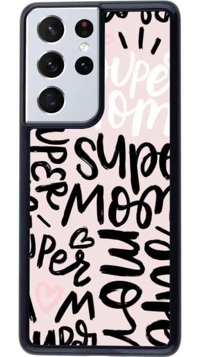 Coque Samsung Galaxy S21 Ultra 5G - Mom 2024 Super mom