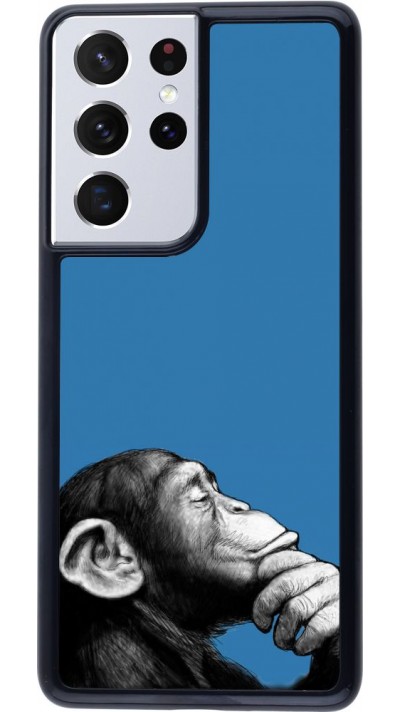 Hülle Samsung Galaxy S21 Ultra 5G - Monkey Pop Art
