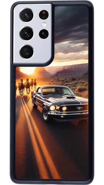 Samsung Galaxy S21 Ultra 5G Case Hülle - Mustang 69 Grand Canyon