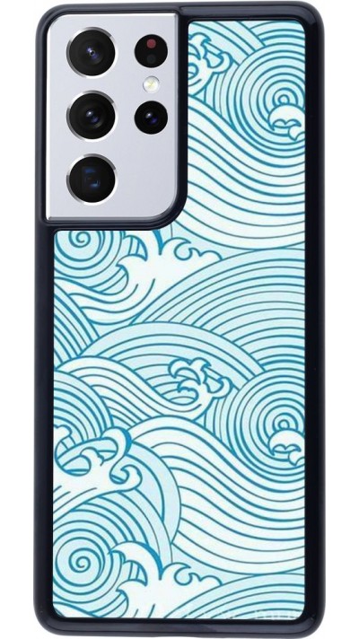 Coque Samsung Galaxy S21 Ultra 5G - Ocean Waves