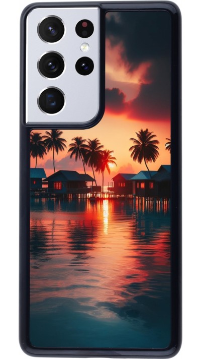 Samsung Galaxy S21 Ultra 5G Case Hülle - Paradies Malediven