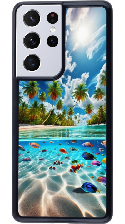 Samsung Galaxy S21 Ultra 5G Case Hülle - Strandparadies