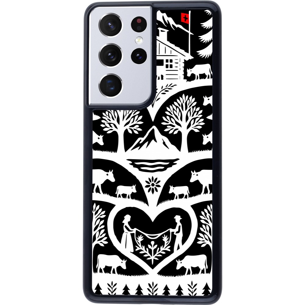 Samsung Galaxy S21 Ultra 5G Case Hülle - Poya Schweiz 2 schwarz