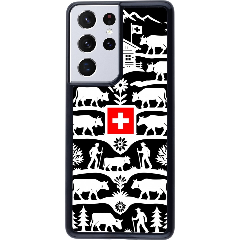 Samsung Galaxy S21 Ultra 5G Case Hülle - Poya Schweiz 3 schwarz