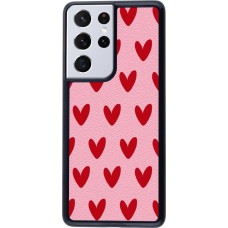 Samsung Galaxy S21 Ultra 5G Case Hülle - Saint Valentines Day 26 Pattern heart
