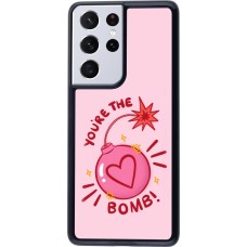 Samsung Galaxy S21 Ultra 5G Case Hülle - Saint Valentines Day 26 You are the bomb