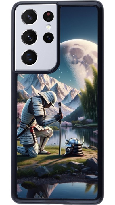 Coque Samsung Galaxy S21 Ultra 5G - Samurai Katana Lune
