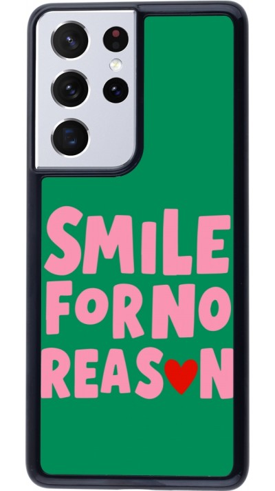Coque Samsung Galaxy S21 Ultra 5G - Smile for no reason 2026