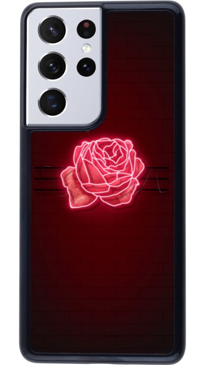 Coque Samsung Galaxy S21 Ultra 5G - Spring 23 neon rose