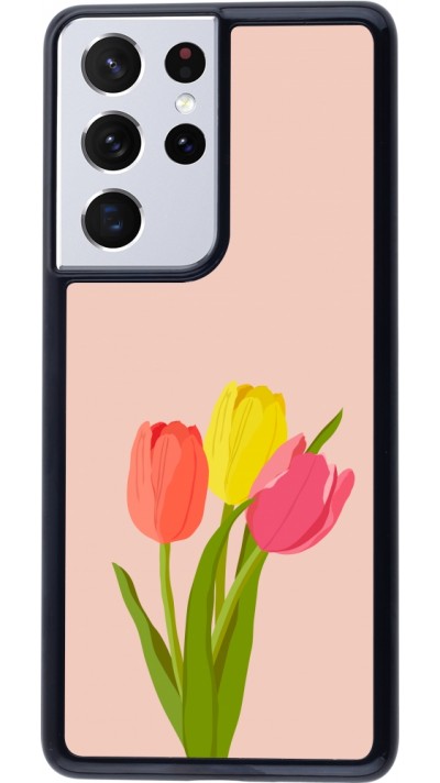 Coque Samsung Galaxy S21 Ultra 5G - Spring 23 tulip trio