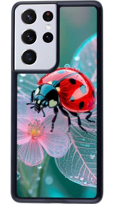 Samsung Galaxy S21 Ultra 5G Case Hülle - Ladybird in bloom Spring 2026
