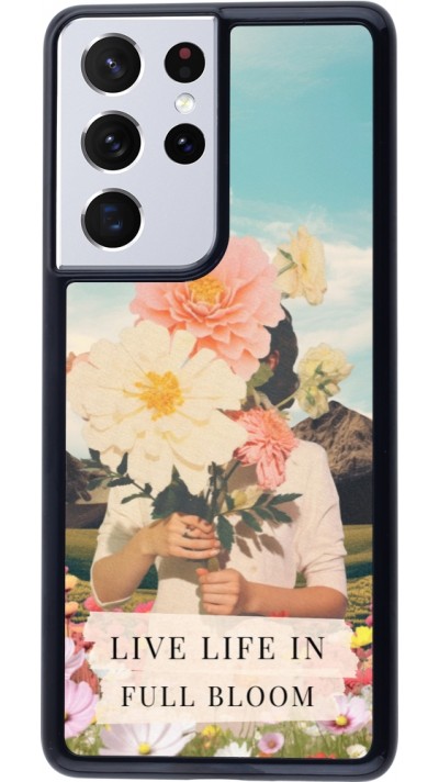 Samsung Galaxy S21 Ultra 5G Case Hülle - Live life in full moon Spring 2026