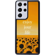 Coque Samsung Galaxy S21 Ultra 5G - Summer 2025 Enjoy your life
