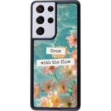 Samsung Galaxy S21 Ultra 5G Case Hülle - Summer 2025 Grow with the flow
