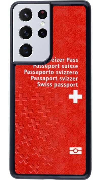 Coque Samsung Galaxy S21 Ultra 5G - Swiss Passport