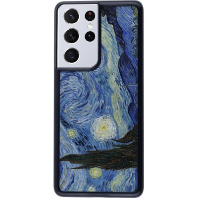 Coque Samsung Galaxy S21 Ultra 5G - Tableau art - La Nuit étoilée - Van Gogh