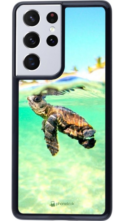 Coque Samsung Galaxy S21 Ultra 5G - Turtle Underwater