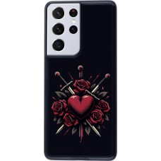 Coque Samsung Galaxy S21 Ultra 5G - Valentine 2024 gothic love