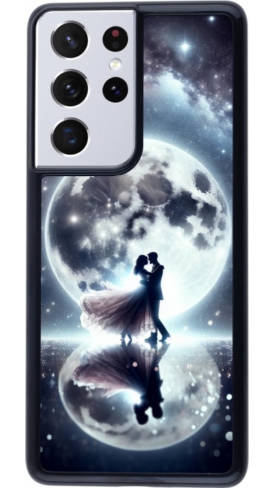 Samsung Galaxy S21 Ultra 5G Case Hülle - Valentin 2024 Liebe unter dem Mond