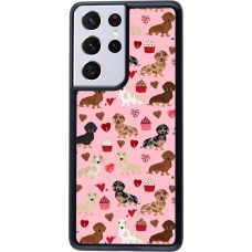 Coque Samsung Galaxy S21 Ultra 5G - Valentine 2024 puppy love