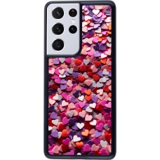Samsung Galaxy S21 Ultra 5G Case Hülle - Valentin 2025 Konfetti