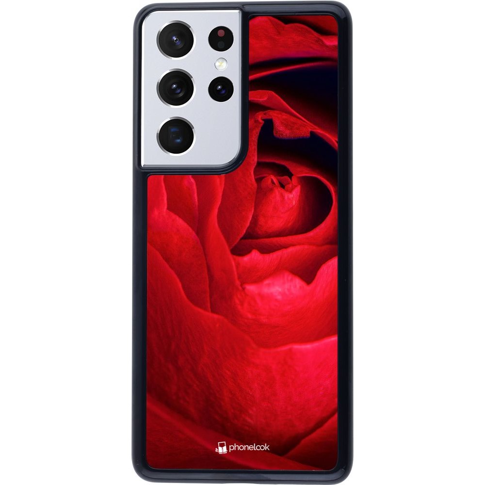 Coque Samsung Galaxy S21 Ultra 5G - Valentine 2022 Rose