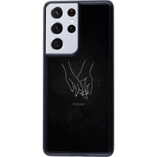 Samsung Galaxy S21 Ultra 5G Case Hülle - Valentine 2023 hands forever